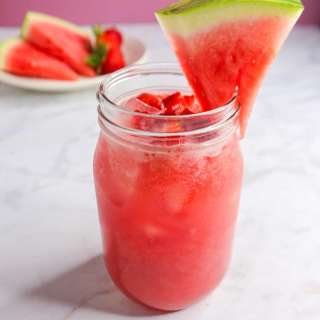 Watermelon Strawberry Agua Fresca