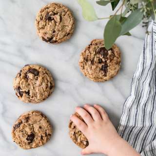 Chocolate Chip Toffee Cookies | A Spin on the Best