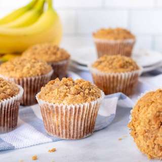 Healthy Banana Muffins
