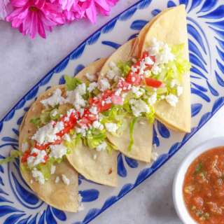 Tacos Dorados de Frijoles (Crispy Bean Tacos)