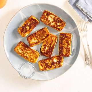 Queso Frito [Recipe + Video] Fried Cheese