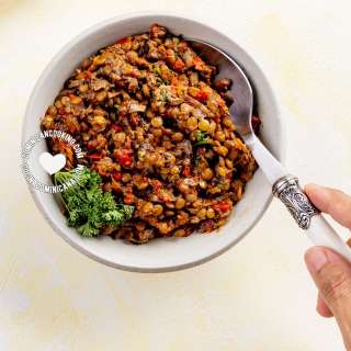 Vegan Mince [Recipe + Video] Pastelones and Empanadas Filling