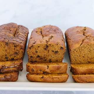 Pumpkin Chocolate Chip Bread