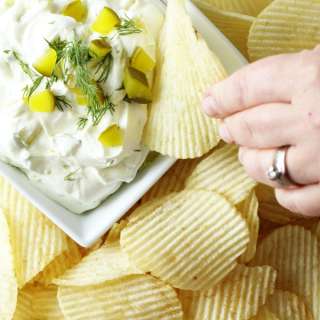 5-Minute Dill Pickle Dip