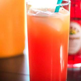 Pomegranate Sunrise Drink