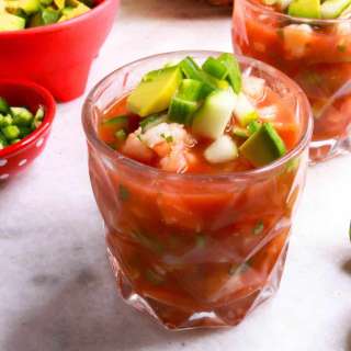 Coctel de Camarones (Mexican Shrimp Cocktail)