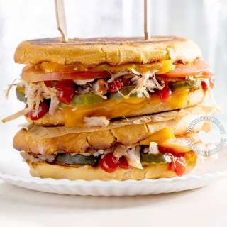 Sandwich de Pierna [Video + Recipe] Roast Pork Sandwich