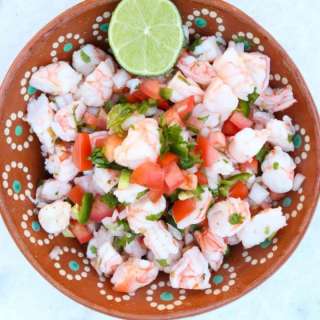 Ceviche de Camaron (Mexican Shrimp Ceviche)