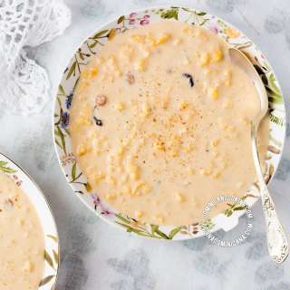 Maiz Caquiao or Chaca [Video + Recipe] Sweet Cracked Corn w. Milk