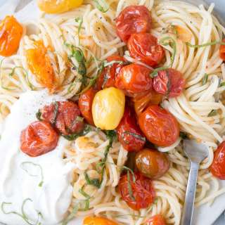 Summer Tomato Basil Pasta