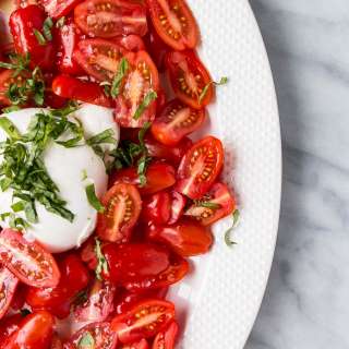 The Perfect Simple Tomato Salad