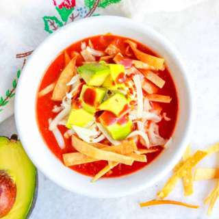 Sopa de Tortilla Azteca