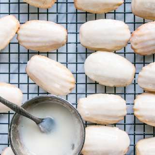 Eggnog Madeleines