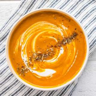 Roasted Carrot Soup Recipe