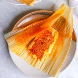 Tamales Rojos (Red Chile Pork Tamales)