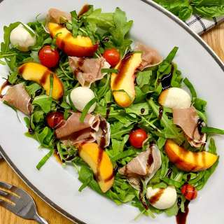 Peach Caprese Salad