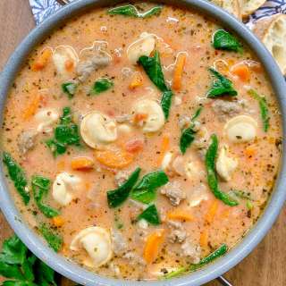 Creamy Tortellini Soup