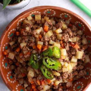 Picadillo con Papas