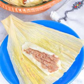 Tamales de Frijol (Refried Bean Tamales)