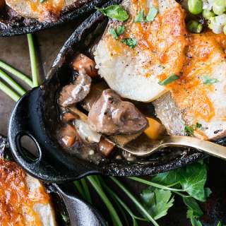 Guinness Beef and Onion Pot Pie