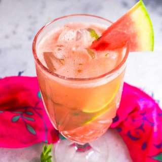 Sparkling Watermelon Mint Agua Fresca