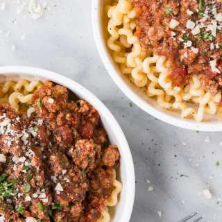 Weeknight Ragù with Veggies