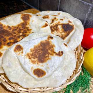 Pita Bread (2 Ingredient)