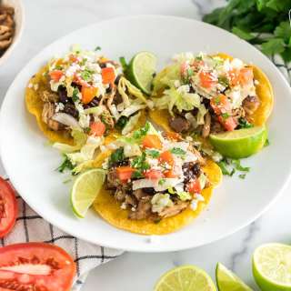 Shredded Pork Tostadas