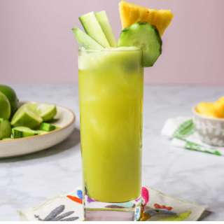 Pineapple Cucumber Agua Fresca