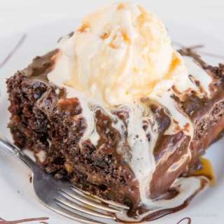CHOCOLATE CARAMEL CAKE