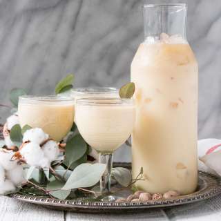 Easy Bourbon Eggnog