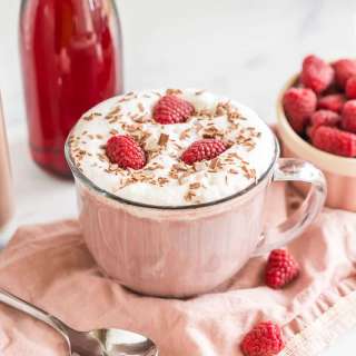 Raspberry Hot Chocolate
