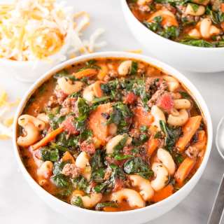 Instant Pot Hamburger Soup