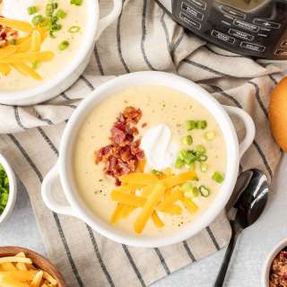 Instant Pot Loaded Potato Soup