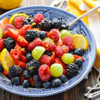 Honey Lemon Fruit Salad Dressing