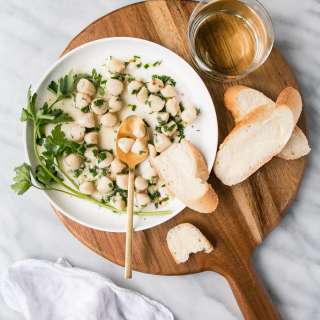 White Wine Butter Scallops