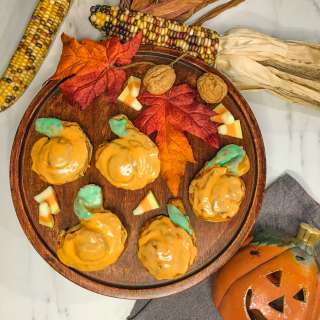Pumpkin Shaped Cinnamon Rolls