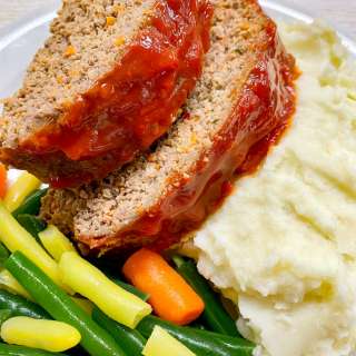 Best Sticky Glazed Meatloaf
