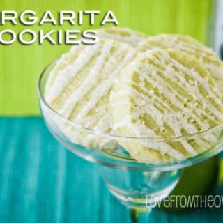 Margarita Cookies With Salty Sweet Tequila Glaze