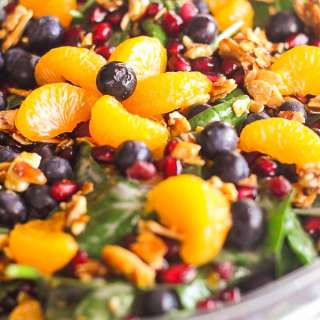 Spinach Salad with Mandarin Oranges