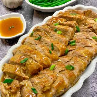 Instant Pot Honey Garlic Pork Tenderloin