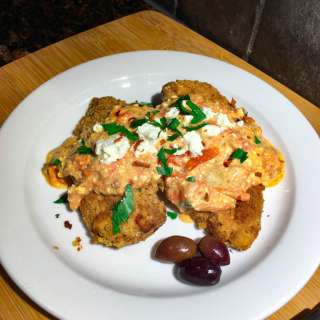 Feta Chicken Cutlets