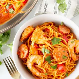 One Pot Jambalaya Pasta
