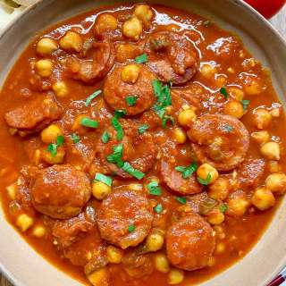 Chorizo Chickpea Stew (Spanish)