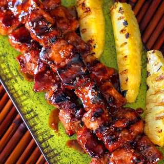 Asian Glazed Pork Kabobs
