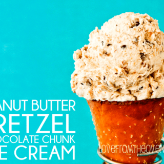 Peanut Butter Pretzel Chocolate Chunk Ice Cream