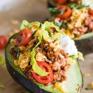 Taco Stuffed Avocados
