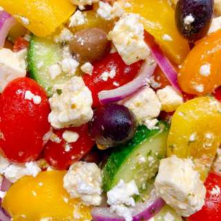 Greek Salad (Horiatiki Salad)