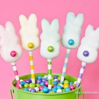 Easter Peeps Pops