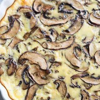 Mushroom Quiche
